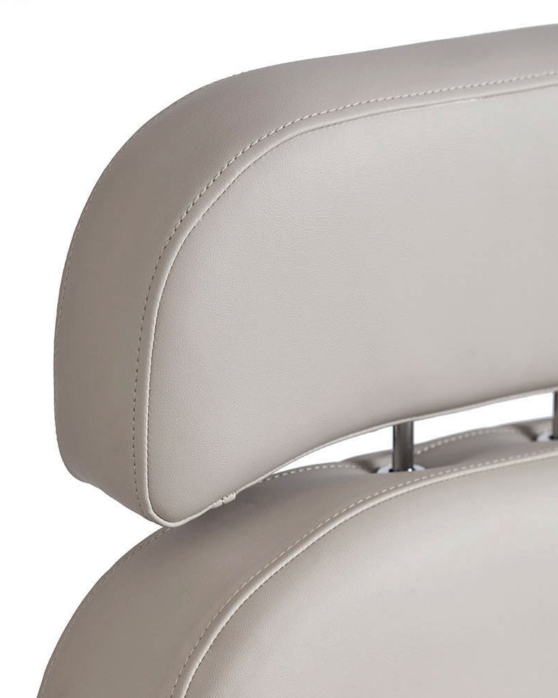 Claudia Stone - Sillón de maquillaje gris